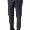 EDUARD DRESSLER Hose Jeff 00510/3B25/28 Shaped Fit, Schurwolle Super140, Graphit meliert, Graphit -Anzüge & Westen Geschäft 273241 norm