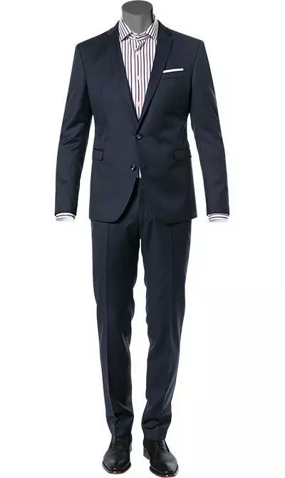 CINQUE Anzug Cimelotti 2299+2109/1207/69 Slim Fit, Schurwolle, Nachtblau 3 CINQUE Anzug Cimelotti 2299+2109/1207/69 Slim Fit, Schurwolle, Nachtblau