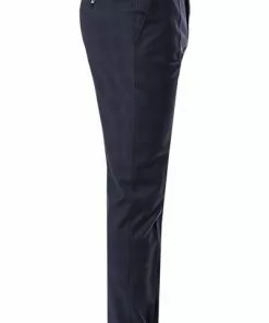 ROY ROBSON Hose 5022/0240/719 Slim Fit, Schurwolle Super110 REDA, Dunkelblau kariert, Nachtblau -Anzüge & Westen Geschäft 275182 norm3