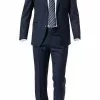 ROY ROBSON Anzug S00050741254400+1267500/A401 Regular Fit, Schurwolle Super120, Dunkelblau meliert, Nachtblau -Anzüge & Westen Geschäft 275202 norm