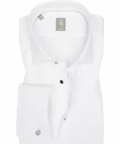Jacques Britt Custom Fit Gala-Milano UMA 960266/01 Hemd, Popeline, Weiß