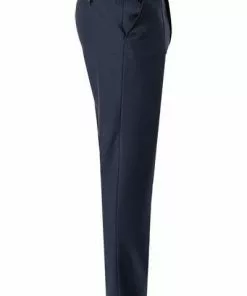 Carl Gross Hose Sascha 60-045N1/332023/63 Modern Fit, Schurwolle, Navy meliert, Marine -Anzüge & Westen Geschäft 277802 norm3