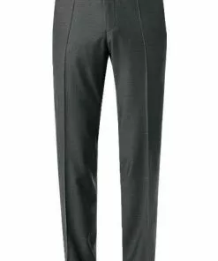 Carl Gross Hose Steve 60/048N1/338323/82 Modern Fit, Schurwolle GUABELLO, Grau meliert, Anthrazit -Anzüge & Westen Geschäft 277838 norm2