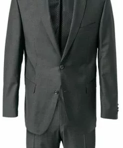 Carl Gross Anzug 60/048N1/324972+338323/82 Modern Fit, Schurwolle, Grau meliert, Anthrazit -Anzüge & Westen Geschäft 277840 norm2