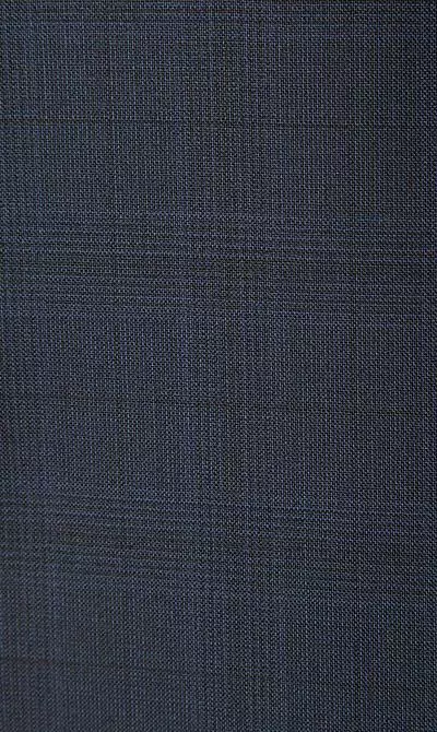 Carl Gross Anzug 60/053N3/323022+332023/63 Modern Fit, Schurwolle Super110 REDA, Dunkelblau kariert, Nachtblau 6 Carl Gross Anzug 60/053N3/323022+332023/63 Modern Fit, Schurwolle Super110 REDA, Dunkelblau kariert, Nachtblau – Bild 4