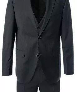 ROY ROBSON Anzug 5000/3042+0340+30/009 Anzug mit Weste, Regular Fit, Schurwolle Super110 REDA, Anthrazit meliert, Anthrazit -Anzüge & Westen Geschäft 282092 norm2