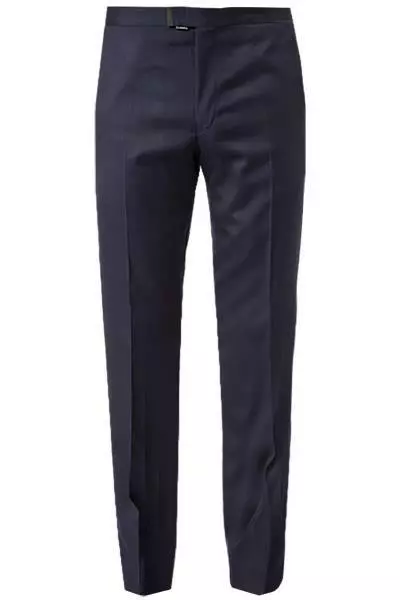 JOOP! Hose JB-17Bask 30008980/401 Smoking-Hose, Slim Fit, Schurwolle, Marineblau, Navy 4 JOOP! Hose JB-17Bask 30008980/401 Smoking-Hose, Slim Fit, Schurwolle, Marineblau, Navy – Bild 2