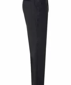 BOSS Smoking Hose Ledan Cyl 50379911/001 Regular Fit, Schurwolle Super 120 GUABELLO, Schwarz, Black -Anzüge & Westen Geschäft 285000 norm3