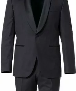 BOSS Smoking 50379909+50379911/001 Smoking Jefron-Ledan, Regular Fit, Schurwolle Super120, Schwarz, Black 13 BOSS Smoking 50379909+50379911/001 Smoking Jefron-Ledan, Regular Fit, Schurwolle Super120, Schwarz, Black -Anzüge & Westen Geschäft 285001 norm2