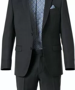 bugatti Anzug Fit Flexcity 793400+788500/99710/280 Modern Fit, Schurwoll-Stretch Flexcity, Anthrazit meliert, Anthrazit -Anzüge & Westen Geschäft 287921 norm2