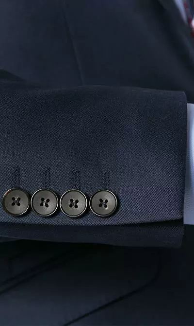 CG Anzug 40/016N0/423732+433103/63 Slim Fit, Schurwolle, Navy, Marine 6 CG Anzug 40/016N0/423732+433103/63 Slim Fit, Schurwolle, Navy, Marine – Bild 4