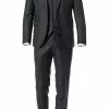 CG Anzug 40/016N0/423732+433103+441023/83 Anzug mit Weste, Slim Fit, Schurwolle, Anthrazit