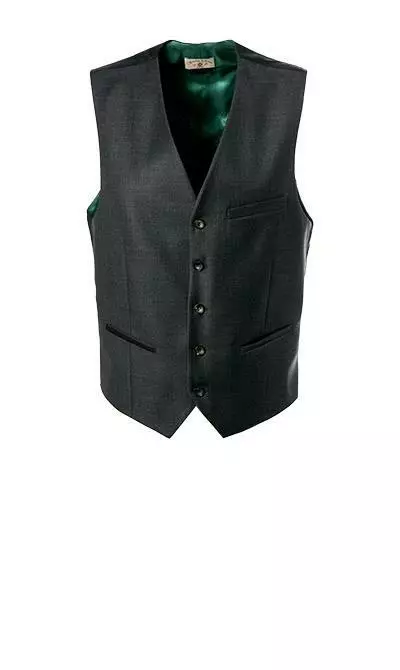 CG Anzug 40/016N0/423732+433103+441023/83 Anzug mit Weste, Slim Fit, Schurwolle, Anthrazit 6 CG Anzug 40/016N0/423732+433103+441023/83 Anzug mit Weste, Slim Fit, Schurwolle, Anthrazit – Bild 4