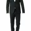 HUGO Anzug Alister/Henford 50375345+50375354/001 Anzug Alister-Henford, Extra Slim Fit, Schurwolle, Schwarz , Schwarz -Anzüge & Westen Geschäft 288372 norm