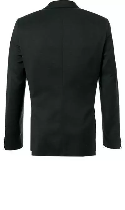 HUGO Anzug Alister/Henford 50375345+50375354/001 Anzug Alister-Henford, Extra Slim Fit, Schurwolle, Schwarz , Schwarz 5 HUGO Anzug Alister/Henford 50375345+50375354/001 Anzug Alister-Henford, Extra Slim Fit, Schurwolle, Schwarz , Schwarz – Bild 3
