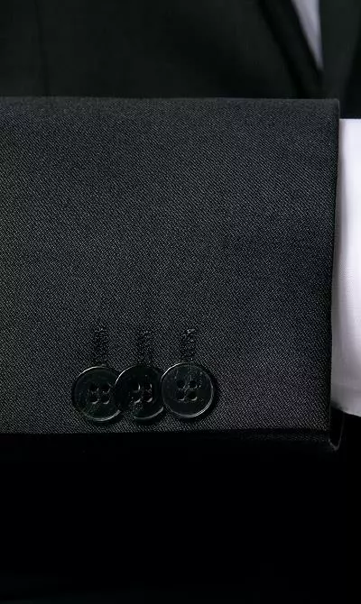 HUGO Anzug Alister/Henford 50375345+50375354/001 Anzug Alister-Henford, Extra Slim Fit, Schurwolle, Schwarz , Schwarz 6 HUGO Anzug Alister/Henford 50375345+50375354/001 Anzug Alister-Henford, Extra Slim Fit, Schurwolle, Schwarz , Schwarz – Bild 4