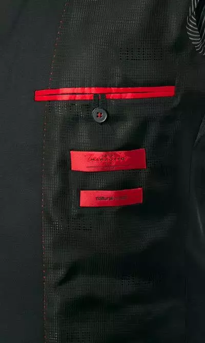 HUGO Anzug Alister/Henford 50375345+50375354/001 Anzug Alister-Henford, Extra Slim Fit, Schurwolle, Schwarz , Schwarz 7 HUGO Anzug Alister/Henford 50375345+50375354/001 Anzug Alister-Henford, Extra Slim Fit, Schurwolle, Schwarz , Schwarz – Bild 5