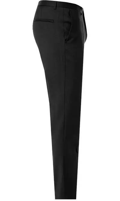 HUGO Anzug Alister/Henford 50375345+50375354/001 Anzug Alister-Henford, Extra Slim Fit, Schurwolle, Schwarz , Schwarz 9 HUGO Anzug Alister/Henford 50375345+50375354/001 Anzug Alister-Henford, Extra Slim Fit, Schurwolle, Schwarz , Schwarz – Bild 7