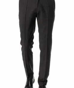 ROY ROBSON Hose 5066/0240/029 Slim Fit, Schurwolle Super100, Braun meliert, Braun