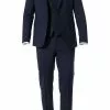 Tommy Hilfiger Tailored Tommy Hilfiger T. Anzug TT0TT02399+2400+2641/427 Anzug mit Weste, Schurwoll-Stretch, Dunkelblau -Anzüge & Westen Geschäft 289378 norm