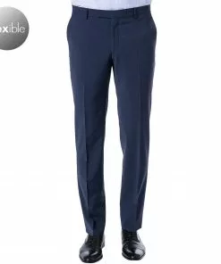 Pierre Cardin Hose Dupont 72240/850/55821/3050 Regular Fit, Schurwolle, Dunkelblau meliert, Navy