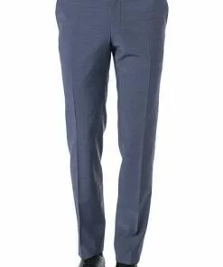 Daniel Hechter Hose 40350/100107/620 Schurwolle, Rauchblau, Stahlblau