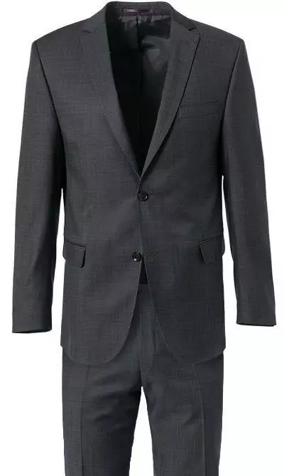 Carl Gross Anzug 50/042S0/323022+332023/82 Modern Fit, Schurwolle Super110 REDA, Anthrazit, Grau 4 Carl Gross Anzug 50/042S0/323022+332023/82 Modern Fit, Schurwolle Super110 REDA, Anthrazit, Grau – Bild 2