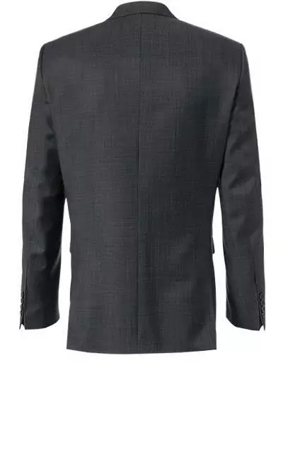 Carl Gross Anzug 50/042S0/323022+332023/82 Modern Fit, Schurwolle Super110 REDA, Anthrazit, Grau 5 Carl Gross Anzug 50/042S0/323022+332023/82 Modern Fit, Schurwolle Super110 REDA, Anthrazit, Grau – Bild 3