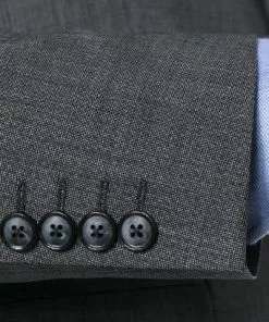 Pierre Cardin Anzug 52261+72240/810/55851/2100 Regular Fit, Schurwoll-Stretch Futureflex, Grau meliert, Anthrazit -Anzüge & Westen Geschäft 293089 norm4