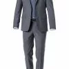 Daniel Hechter Anzug 40201+40250/100105/920 Modern Fit, Schurwoll-Stretch, Grau meliert, Grau -Anzüge & Westen Geschäft 293162 norm