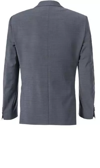 Daniel Hechter Anzug 40201+40250/100105/920 Modern Fit, Schurwoll-Stretch, Grau meliert, Grau 5 Daniel Hechter Anzug 40201+40250/100105/920 Modern Fit, Schurwoll-Stretch, Grau meliert, Grau – Bild 3