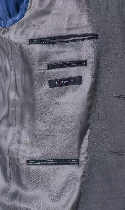 Daniel Hechter Anzug 40201+40250/100105/920 Modern Fit, Schurwoll-Stretch, Grau meliert, Grau 7 Daniel Hechter Anzug 40201+40250/100105/920 Modern Fit, Schurwoll-Stretch, Grau meliert, Grau – Bild 5