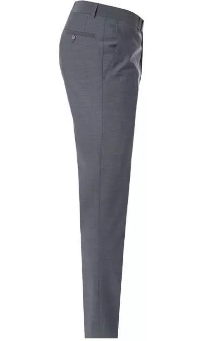 Daniel Hechter Anzug 40201+40250/100105/920 Modern Fit, Schurwoll-Stretch, Grau meliert, Grau 9 Daniel Hechter Anzug 40201+40250/100105/920 Modern Fit, Schurwoll-Stretch, Grau meliert, Grau – Bild 7