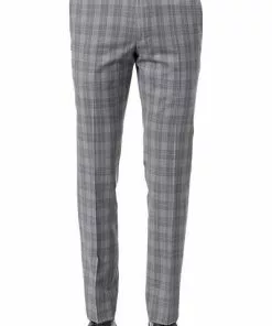 CINQUE Hose Cipuletti-H 2190-7122/91 Super Slim Fit, Schurwolle, Grau kariert, Grau