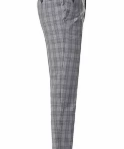 CINQUE Hose Cipuletti-H 2190-7122/91 Super Slim Fit, Schurwolle, Grau kariert, Grau -Anzüge & Westen Geschäft 293294 norm3