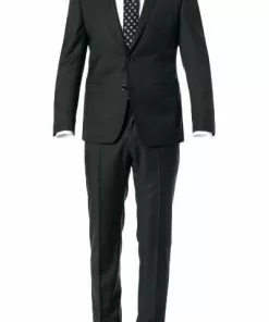 ROY ROBSON Anzug 5067/2042+0240/009 Slim Fit, Schurwolle Super110 Lanificio F.lli Cerruti, Anthrazit meliert, Anthrazit