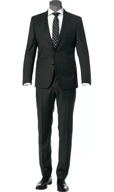 ROY ROBSON Anzug 5067/2042+0240/009 Slim Fit, Schurwolle Super110 Lanificio F.lli Cerruti, Anthrazit meliert, Anthrazit 3 ROY ROBSON Anzug 5067/2042+0240/009 Slim Fit, Schurwolle Super110 Lanificio F.lli Cerruti, Anthrazit meliert, Anthrazit