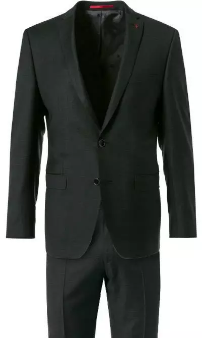 ROY ROBSON Anzug 5067/2042+0240/009 Slim Fit, Schurwolle Super110 Lanificio F.lli Cerruti, Anthrazit meliert, Anthrazit 4 ROY ROBSON Anzug 5067/2042+0240/009 Slim Fit, Schurwolle Super110 Lanificio F.lli Cerruti, Anthrazit meliert, Anthrazit – Bild 2