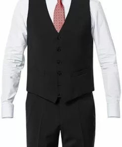 DIGEL Anzug 99832/120033+116062+160008/10 Anzug mit Weste, Modern Fit, Schurwolle Super100 Marzotto, Schwarz 14 DIGEL Anzug 99832/120033+116062+160008/10 Anzug mit Weste, Modern Fit, Schurwolle Super100 Marzotto, Schwarz -Anzüge & Westen Geschäft 296843 norm2