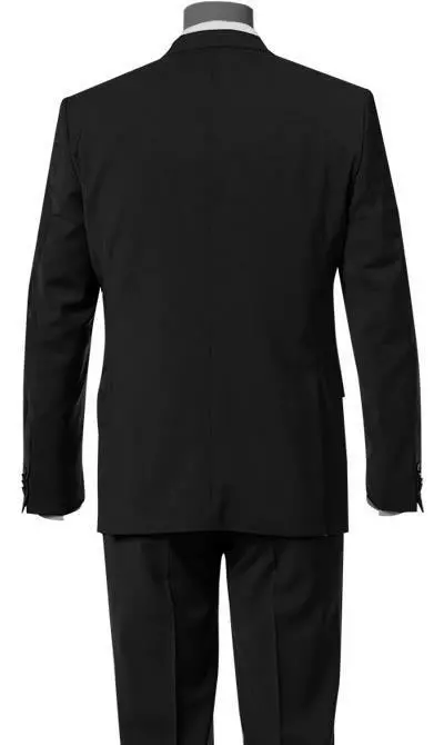 DIGEL Anzug 99832/120033+116062+160008/10 Anzug mit Weste, Modern Fit, Schurwolle Super100 Marzotto, Schwarz 9 DIGEL Anzug 99832/120033+116062+160008/10 Anzug mit Weste, Modern Fit, Schurwolle Super100 Marzotto, Schwarz – Bild 7