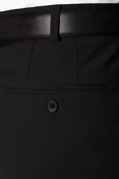 DIGEL Anzug 99832/120033+116062+160008/10 Anzug mit Weste, Modern Fit, Schurwolle Super100 Marzotto, Schwarz 12 DIGEL Anzug 99832/120033+116062+160008/10 Anzug mit Weste, Modern Fit, Schurwolle Super100 Marzotto, Schwarz – Bild 10