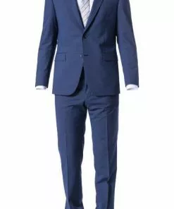 DIGEL Anzug Modern Fit 99603/121058+111066/22 Schurwolle, Marineblau, Blau