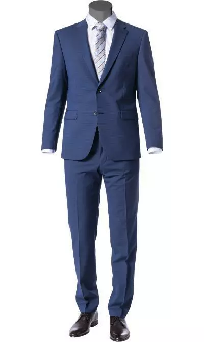 DIGEL Anzug Modern Fit 99603/121058+111066/22 Schurwolle, Marineblau, Blau 3 DIGEL Anzug Modern Fit 99603/121058+111066/22 Schurwolle, Marineblau, Blau