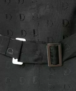 DIGEL Weste Modern Fit Dan 99656/160008/10 Schurwolle REDA, Schwarz -Anzüge & Westen Geschäft 298894 norm3