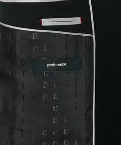 DIGEL Anzug Modern F 99656/120033+116062+160008/10 Anzug mit Weste, Schurwolle REDA, Schwarz -Anzüge & Westen Geschäft 298895 norm6