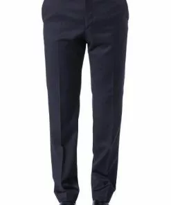 DIGEL Hose Modern Fit Per 99656/116062/20 Hose Per, Schurwolle REDA, Nachtblau
