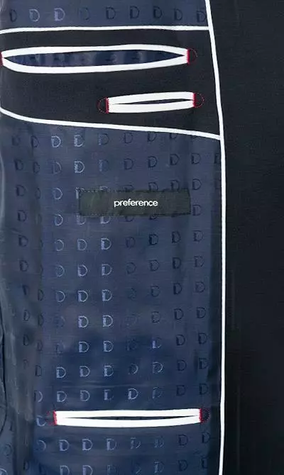 DIGEL Anzug Modern Fit 99656/120033+116062/20 Schurwolle REDA, Nachtblau 7 DIGEL Anzug Modern Fit 99656/120033+116062/20 Schurwolle REDA, Nachtblau – Bild 5