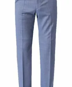 DIGEL Anzug Modern Fit 99653/120033+116062/28 Schurwolle Super110 REDA, Blau meliert, Hellblau -Anzüge & Westen Geschäft 298911 norm6