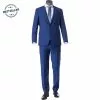 DIGEL Anzug Modern Fit 99832/120033+116062/28 Schurwolle Super100, Royal, Blau -Anzüge & Westen Geschäft 298930 master