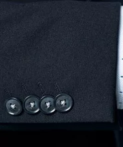 Pierre Cardin Anzug 62211/810/58471+72137/3000 Slim Fit, Mikrofaser, Navy, Marine -Anzüge & Westen Geschäft 299304 norm4